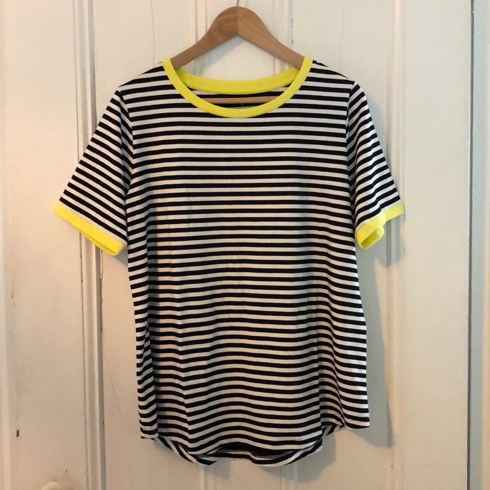 Universal standard striped tee rex